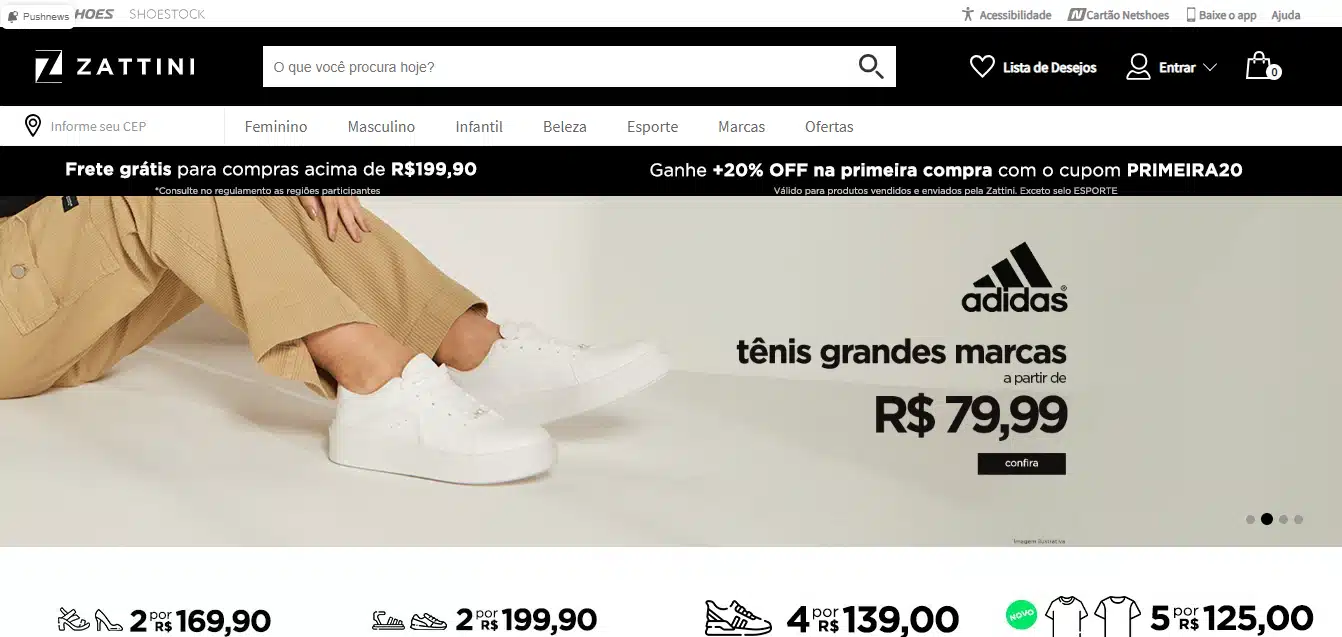 Marketplace Zattini Marketplace Zattini