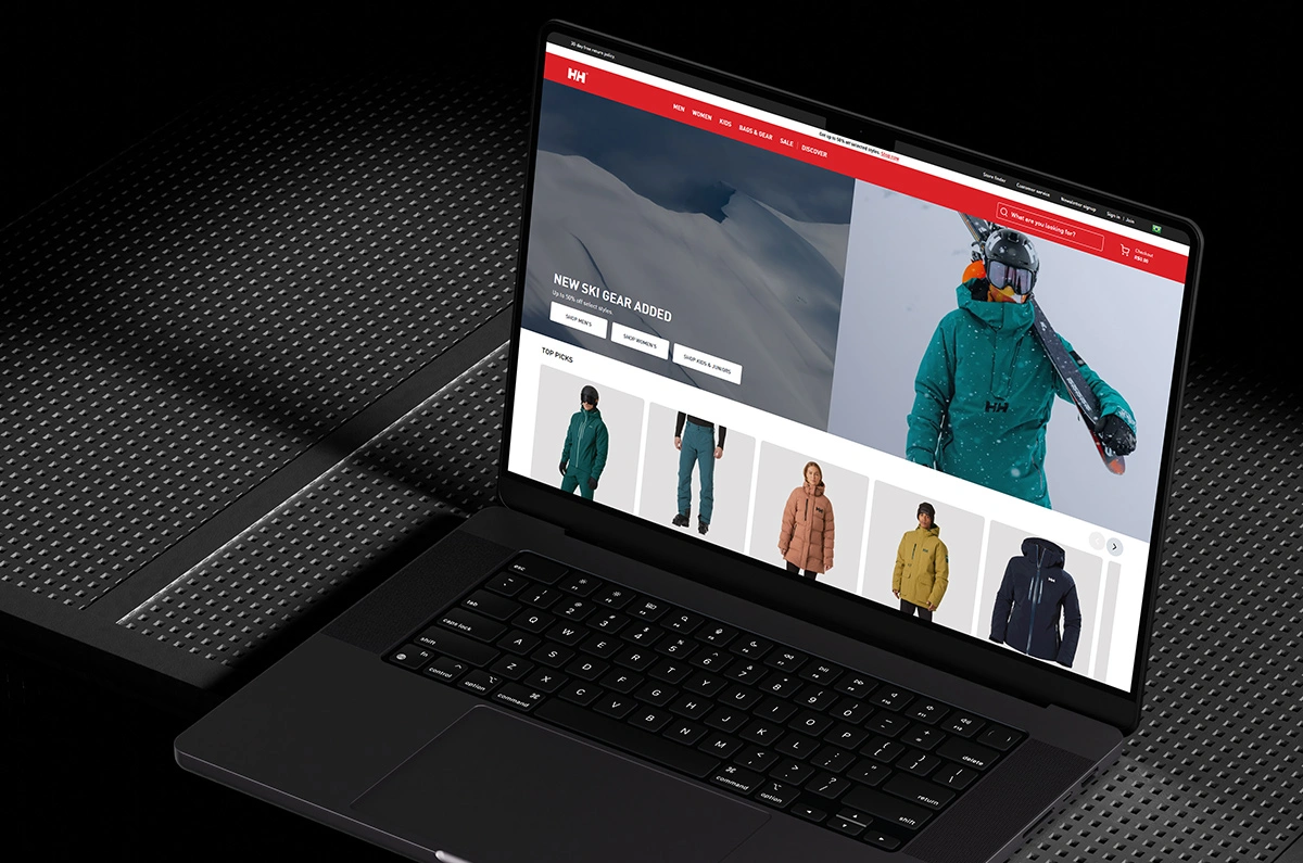 Loja Virtual Magento Helly Hansen