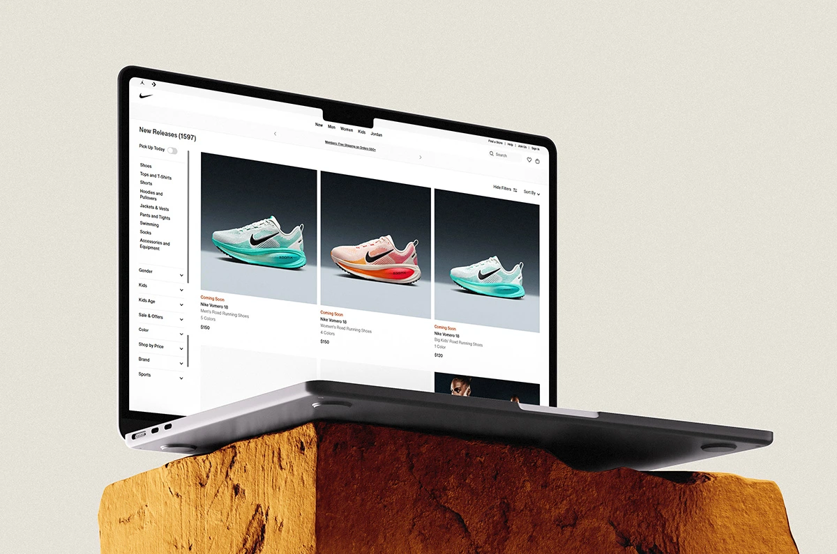 Loja Virtual Magento - Nike