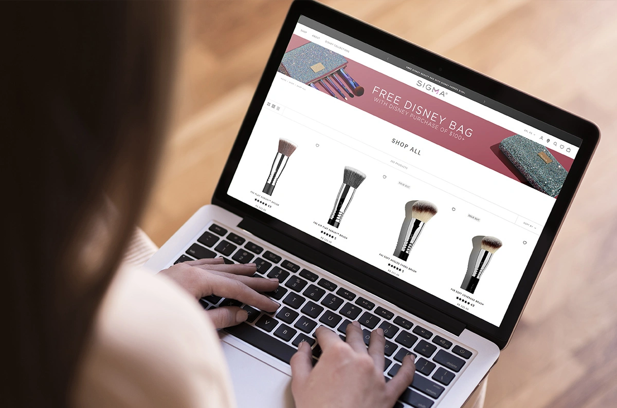 Loja Virtual Magento - Sigma Beauty 