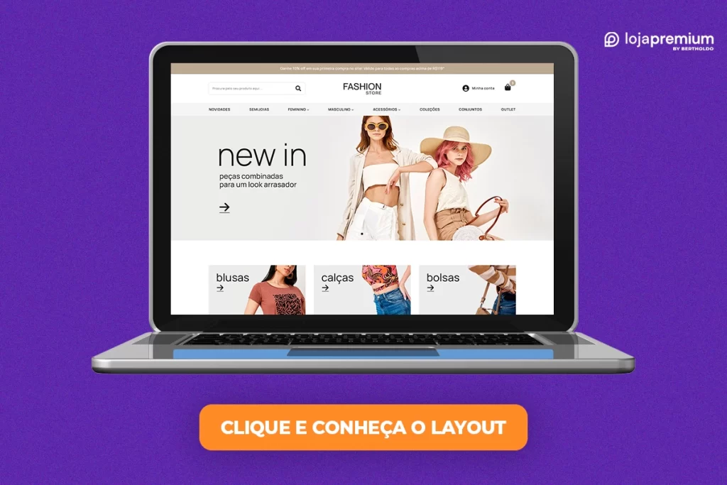 Tema Fashion Store - Loja Premium