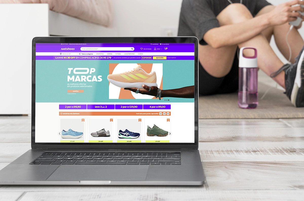 Loja Virtual Netshoes Loja Virtual Netshoes