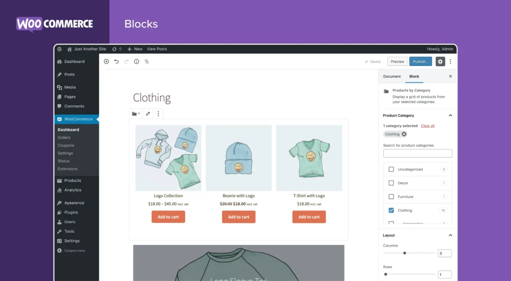 Loja virtual Woocommerce