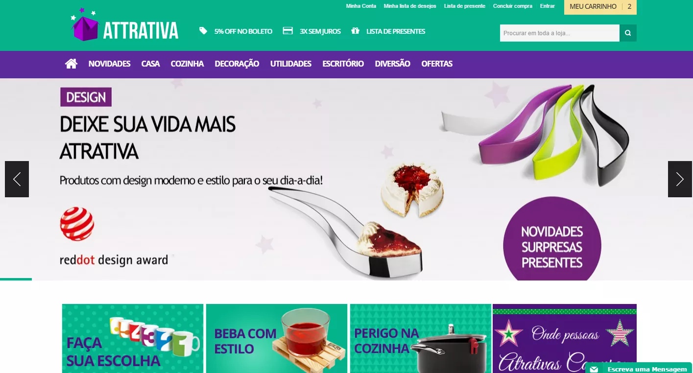Bertholdo realiza migração de hospedagem da loja virtual Attrativa