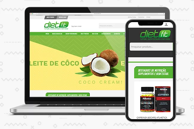 RENOVANDO CONCEITOS: Redesign da Diet Fit