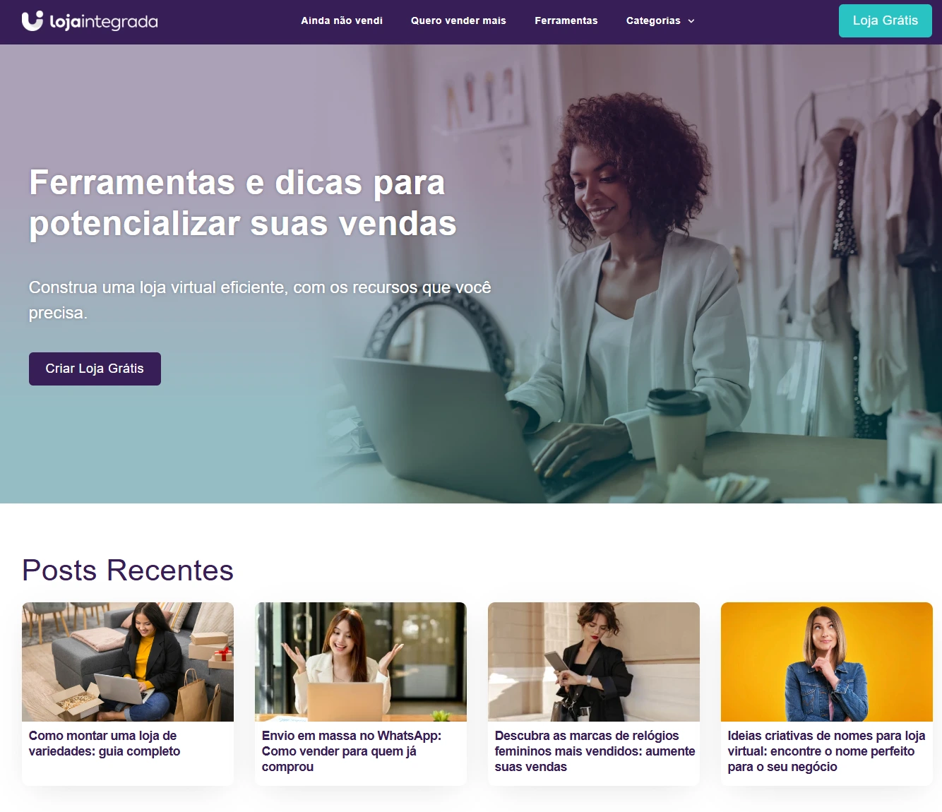 Loja Integrada Blog