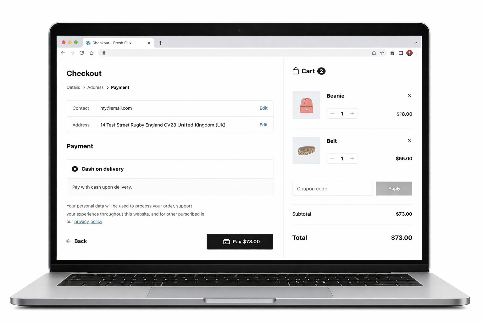 WooCommerce não finaliza a compra WooCommerce não finaliza a compra