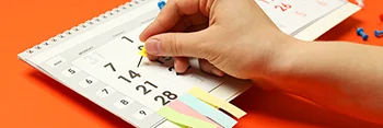 Calendário do e-commerce